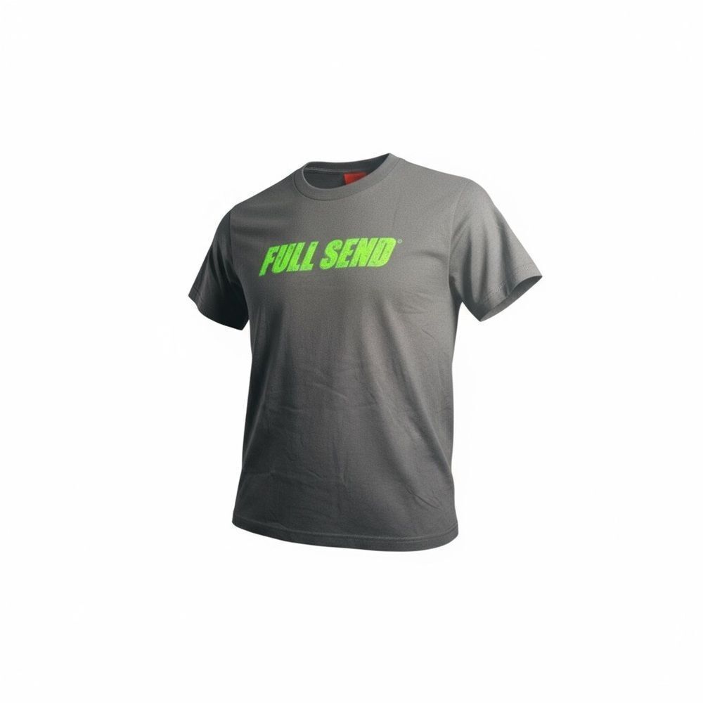 NWT FULL SEND Unisex Black Short Sleeve Graphic Logo Tee Shirt A Size Small